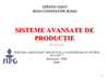 Sisteme avansate de productie (note de curs)